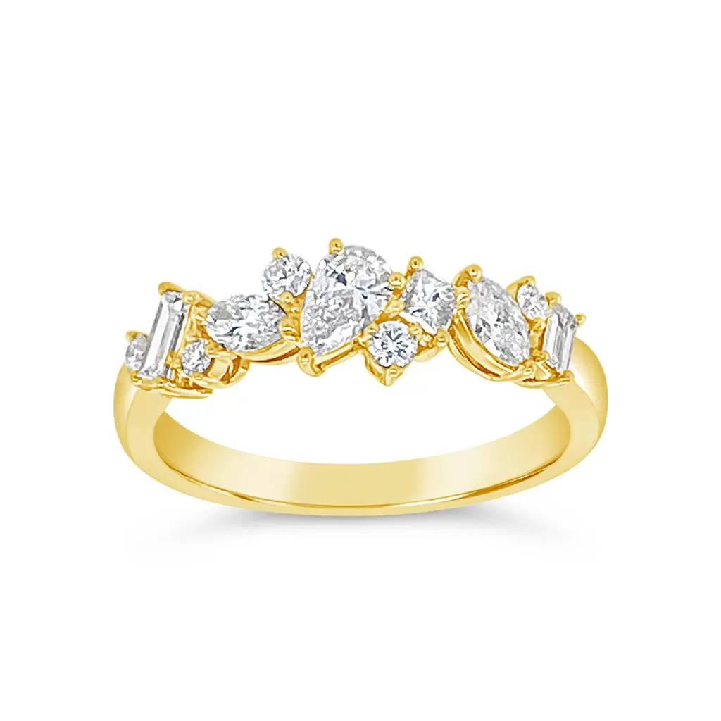 Clara by Martin Binder Scatter Diamond Stacking Band (0.64 ct. tw.)