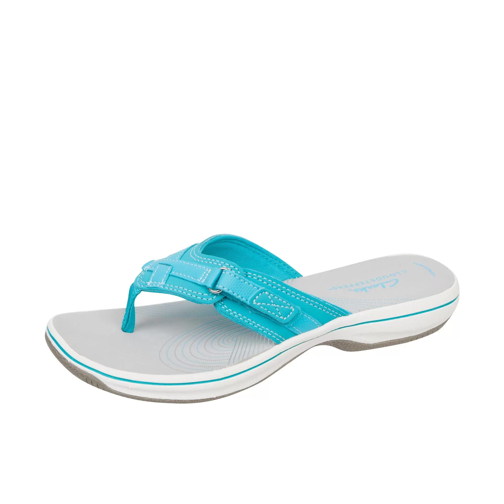 Clarks Womens Breeze Sea Aqua Synth