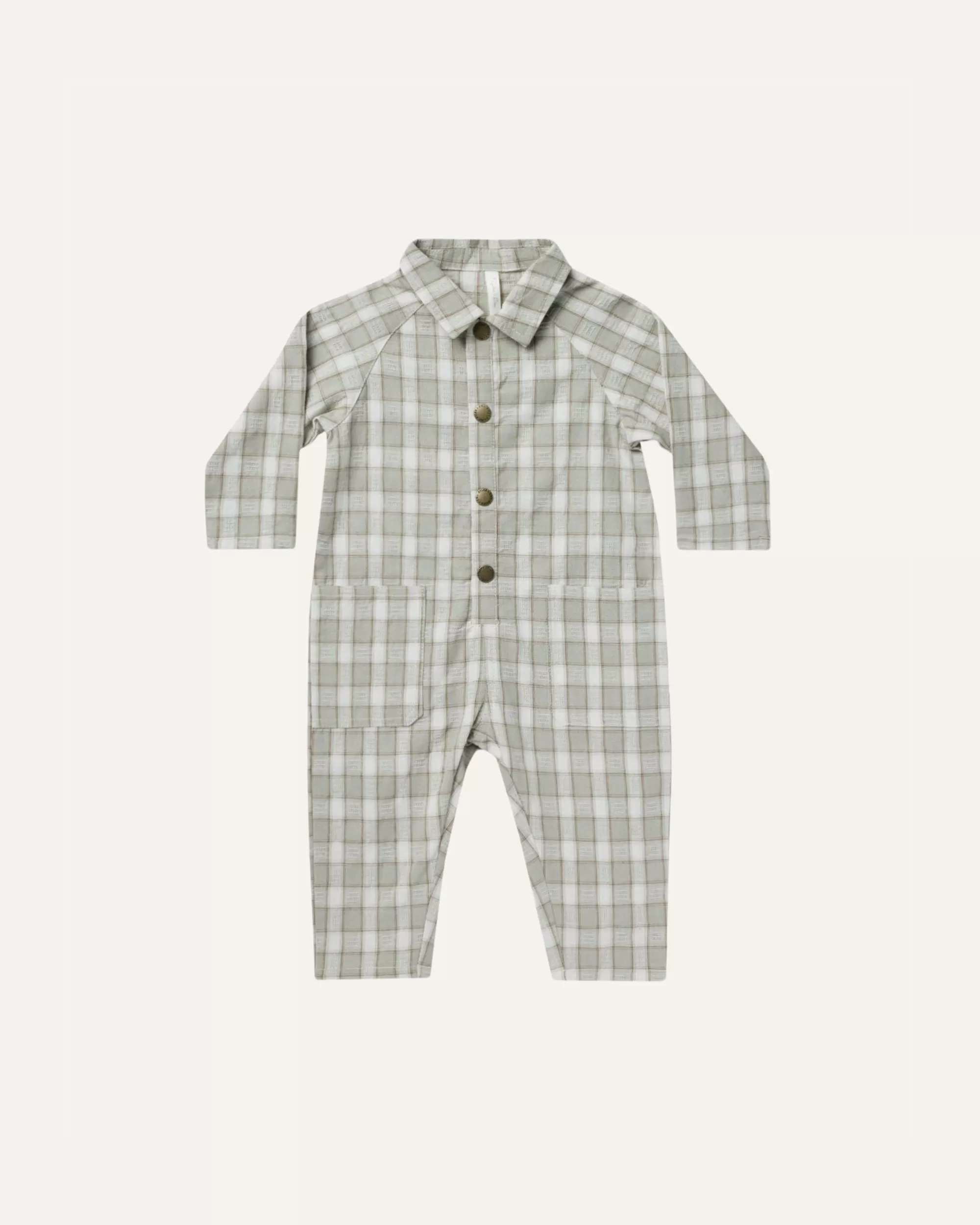 COLLARED BABY JUMPSUIT