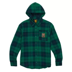 Cookies SF Men Park Ave Hooded LS Flannel (Navy)