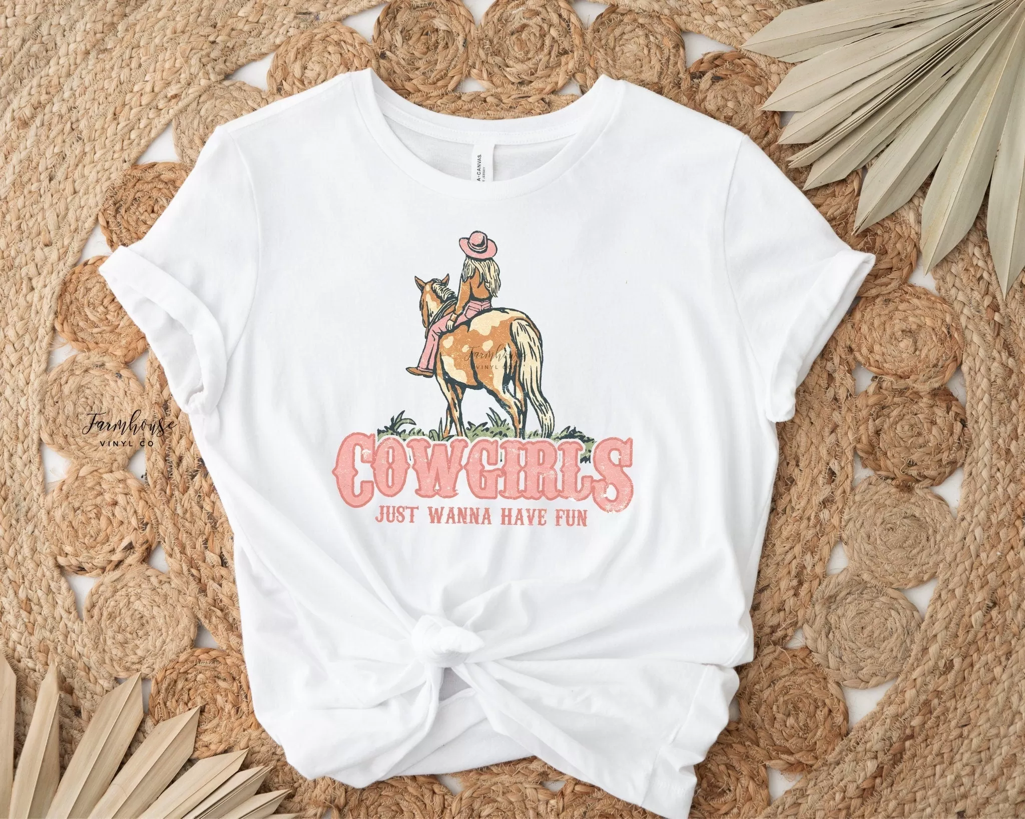 Cowgirls Just Wanna Have Fun Shirt