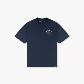 CROYEZ ENTHUSIAST CLUB T-SHIRT - BLUE/WHITE