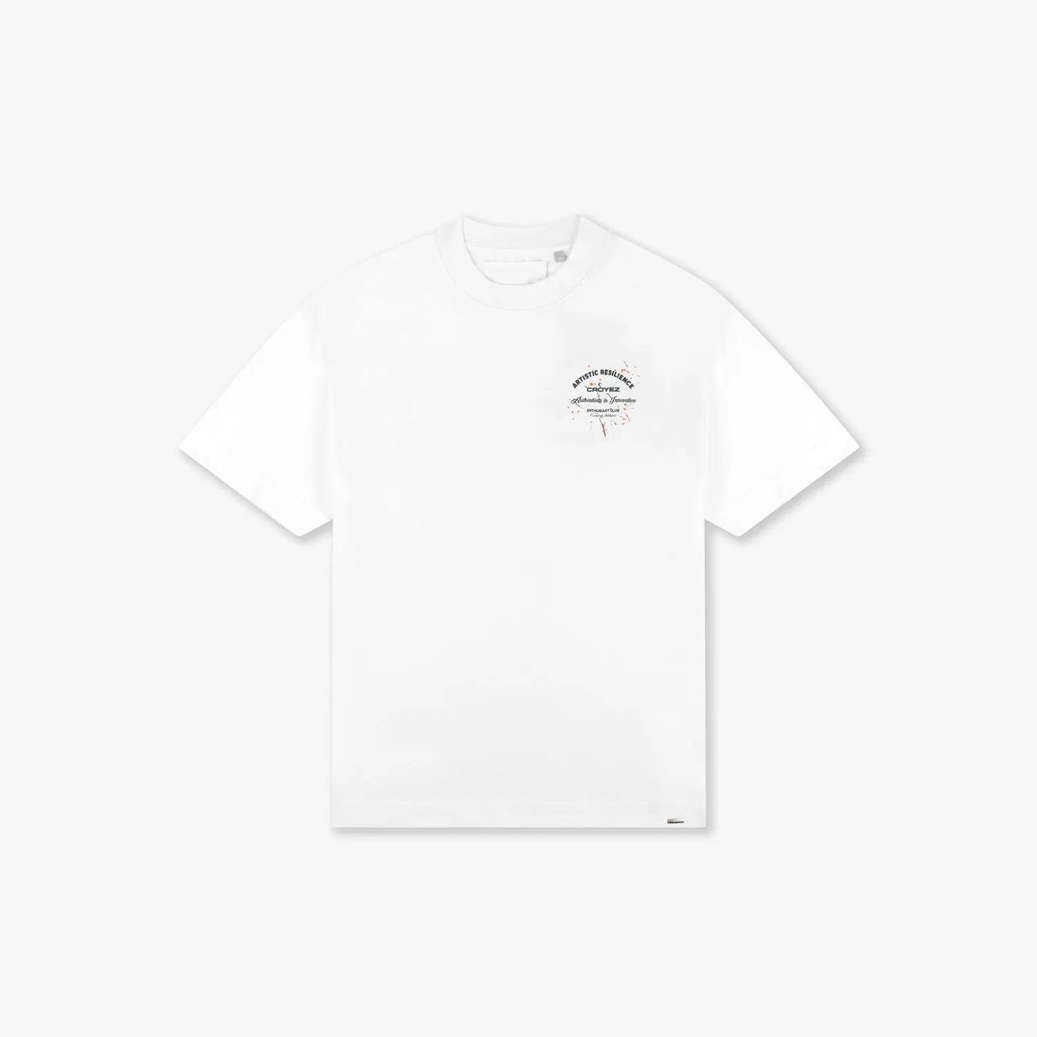 CROYEZ ENTHUSIAST CLUB T-SHIRT - WHITE