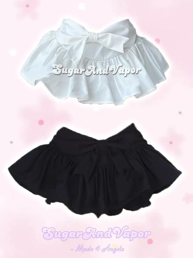 Danae Cute Bows Mini Flared Bloomers