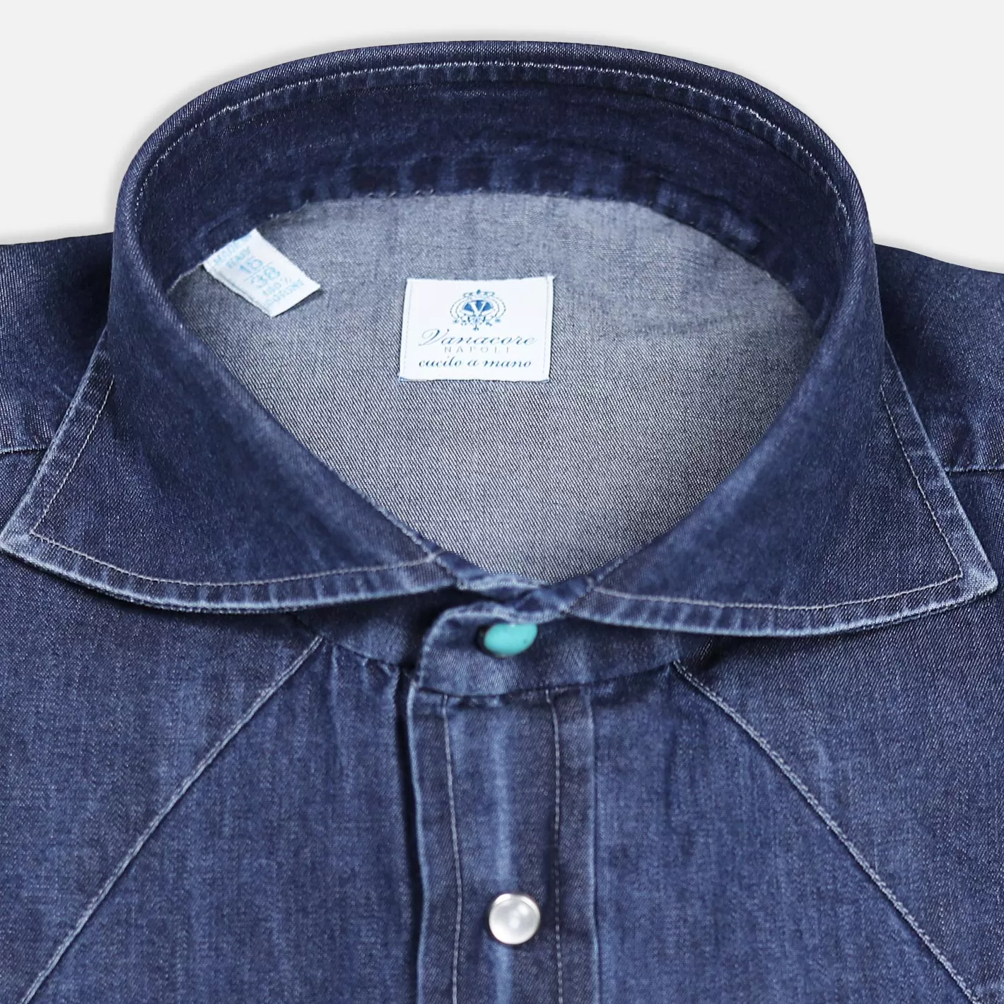 Dark Blue Denim Rodeo Shirt