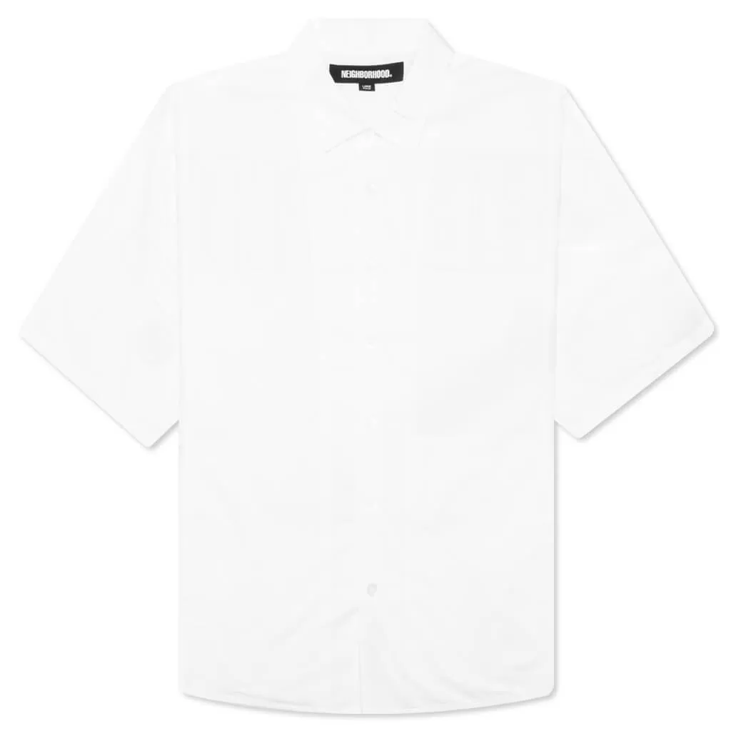 Dolmansleeve Shirt SS - White