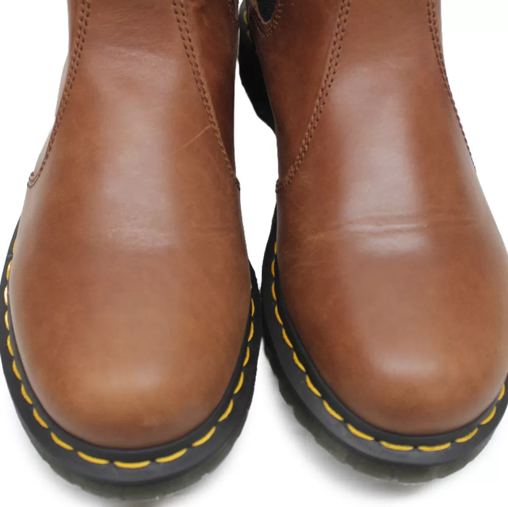 Dr. Martens Womens Boots 2976 Leonore Casual Slip-On Chelsea Leather - UK 6.5