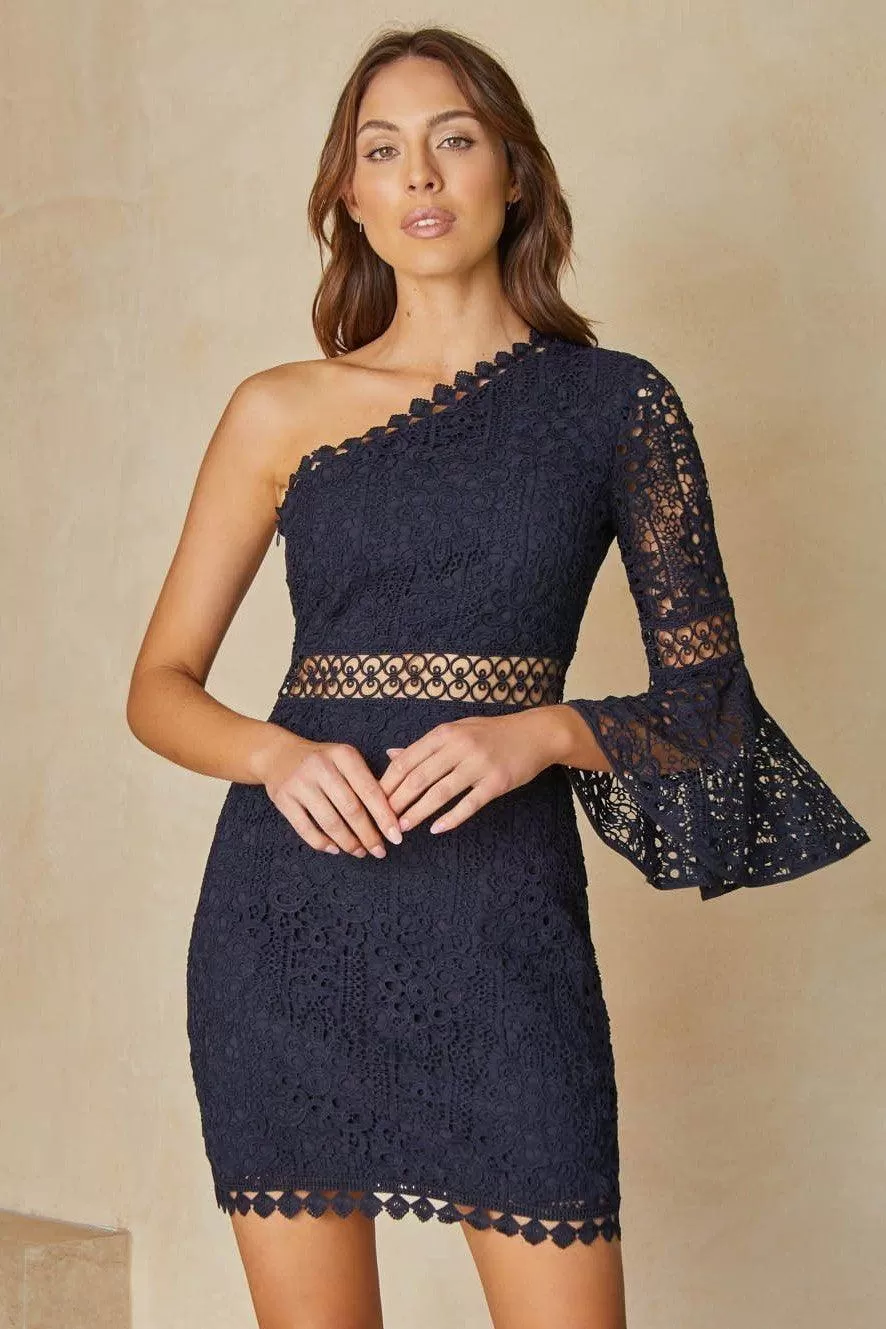 Elysian Dress - Navy