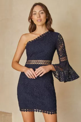 Elysian Dress - Navy