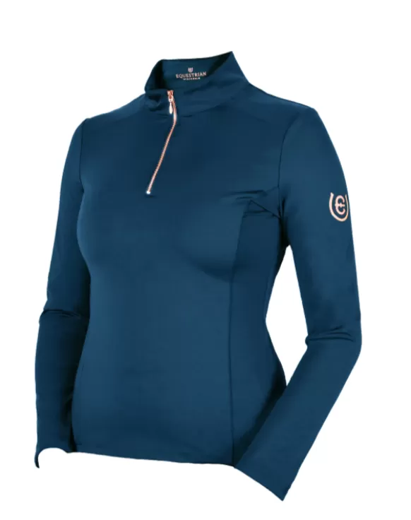 EQUESTRIAN STOCKHOLM MONACO BLUE VISION TOP