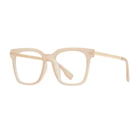 Everly - Shiny Beige / Gold Readers