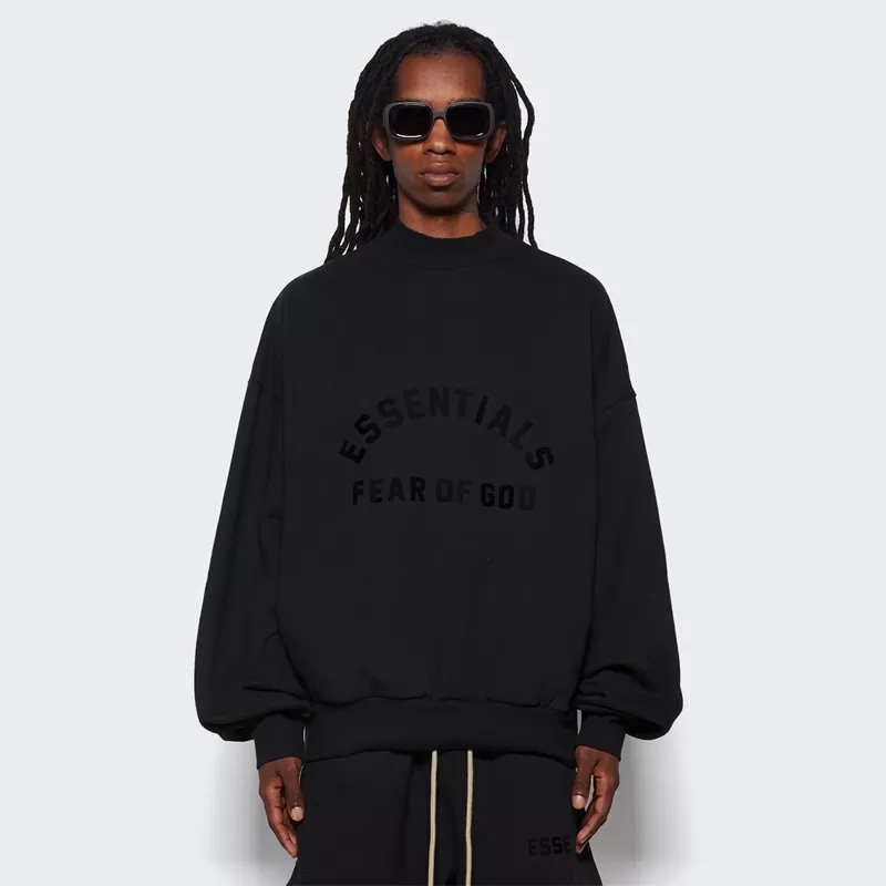 Fear Of God Essentials Logo Crewneck Sweater [192SP232040F]