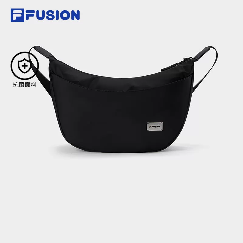 FILA FUSION INLINE Unisex Crossbody Bag (Ash / Black)