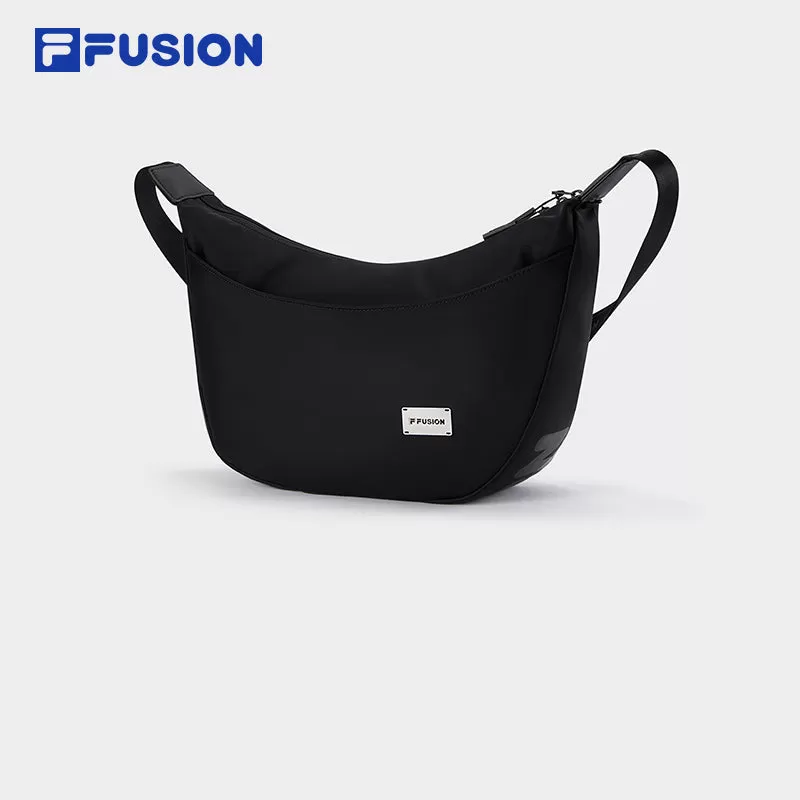 FILA FUSION INLINE Unisex Crossbody Bag (Ash / Black)