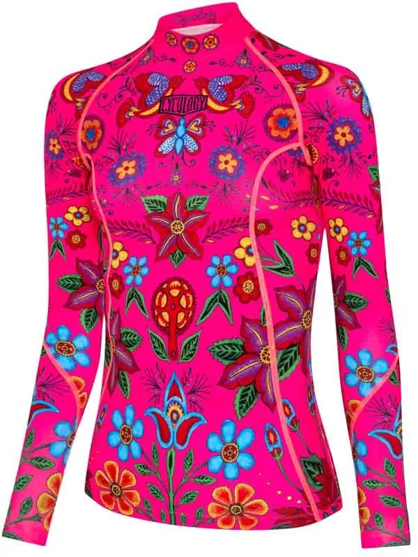 Frida Women's Long Sleeve Base Layer Pink