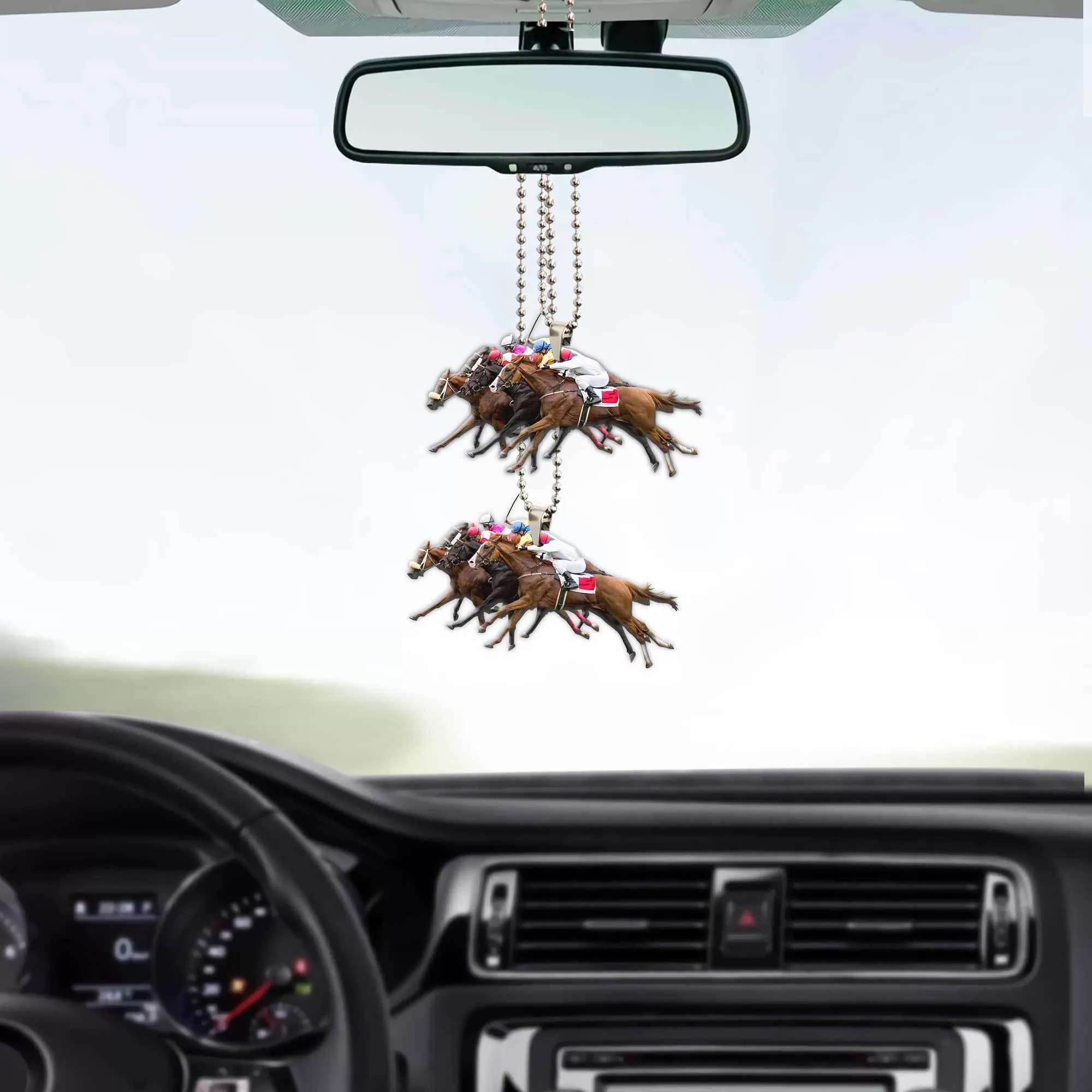 Gearhuman 3D Horse Racing Car Hanging