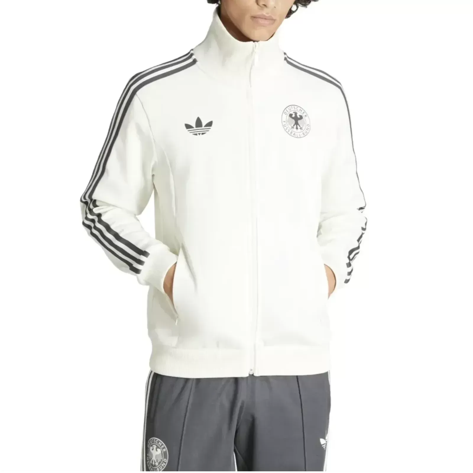 Germany Originals casual presentation Soccer tracksuit 2024/25 - Adidas