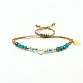 Good Day Turquoise Blue Bracelet