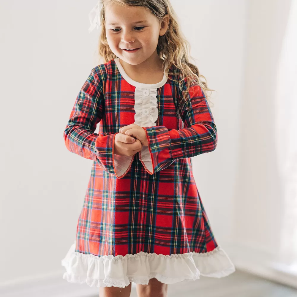 Gown with Bloomers - Tartan Holiday Lounge PREORDER