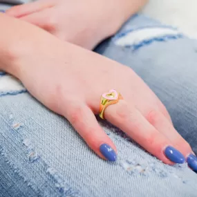 Happy Adjustable Gold Rings