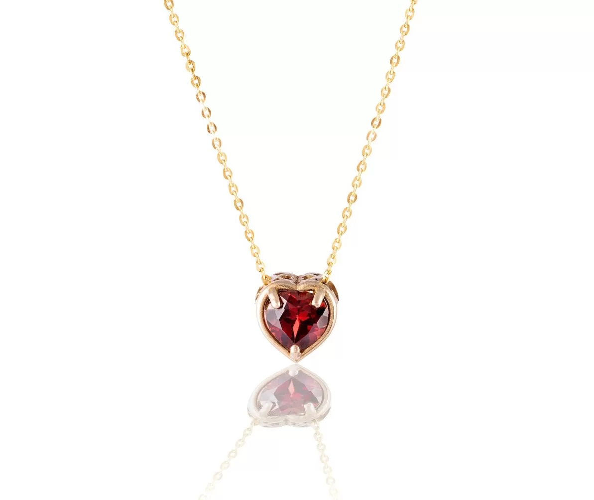 Heart Slider Necklace