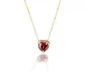 Heart Slider Necklace