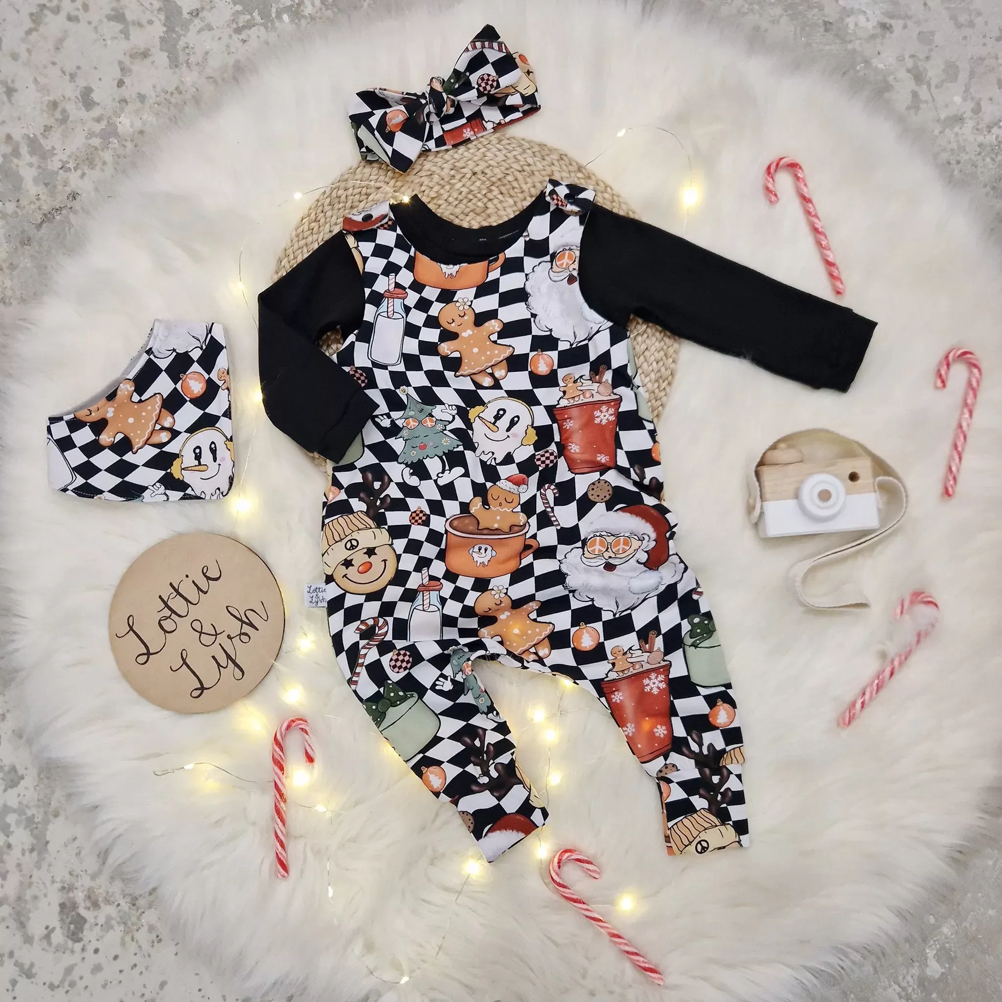 Hipster Santa Baby Gift Set | Christmas