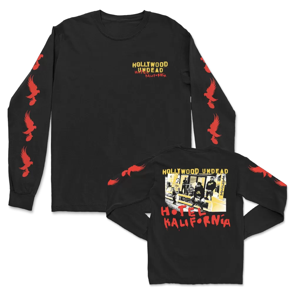 Hotel Kalifornia Group Photo Long Sleeve (Black)