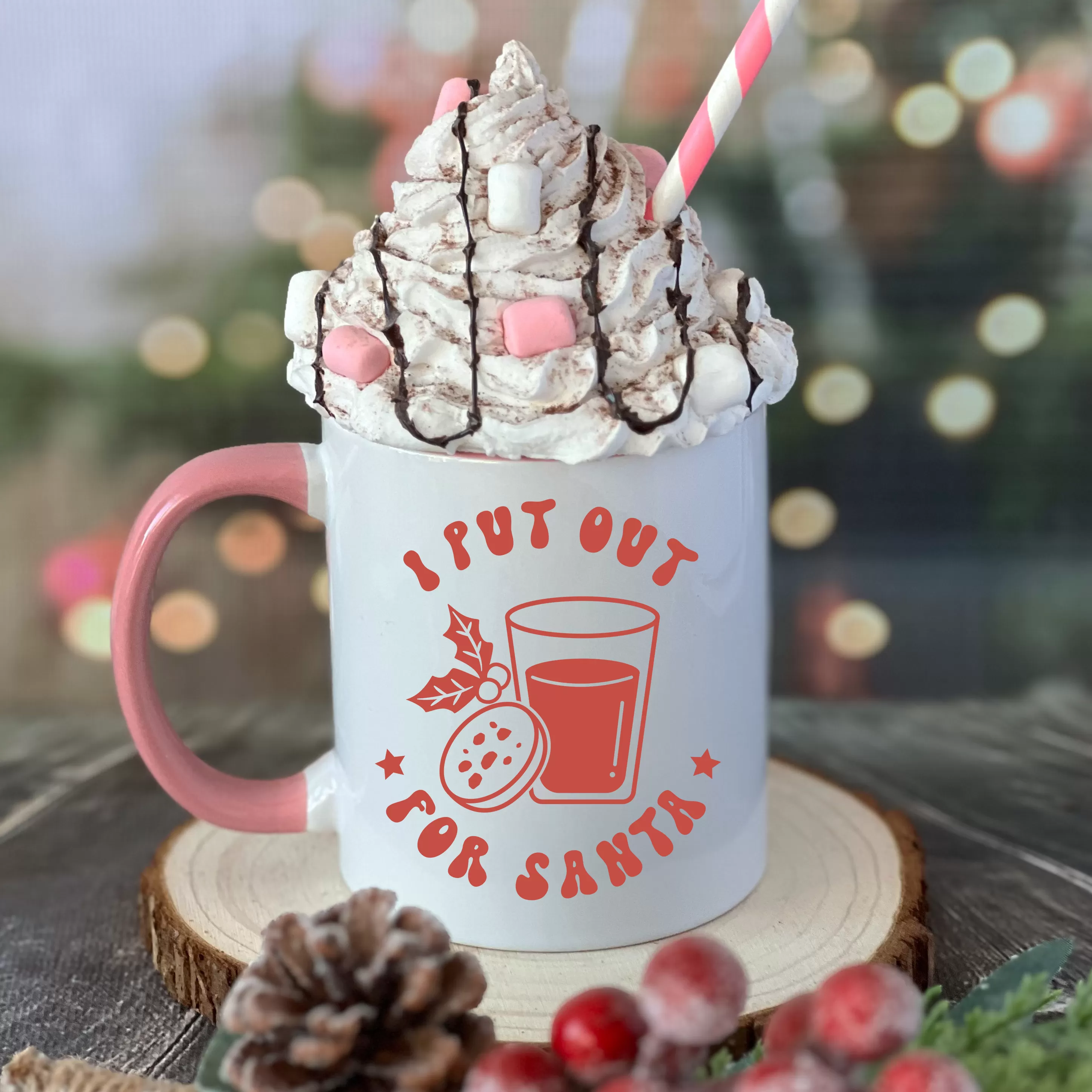 I Put Out For Santa Mug