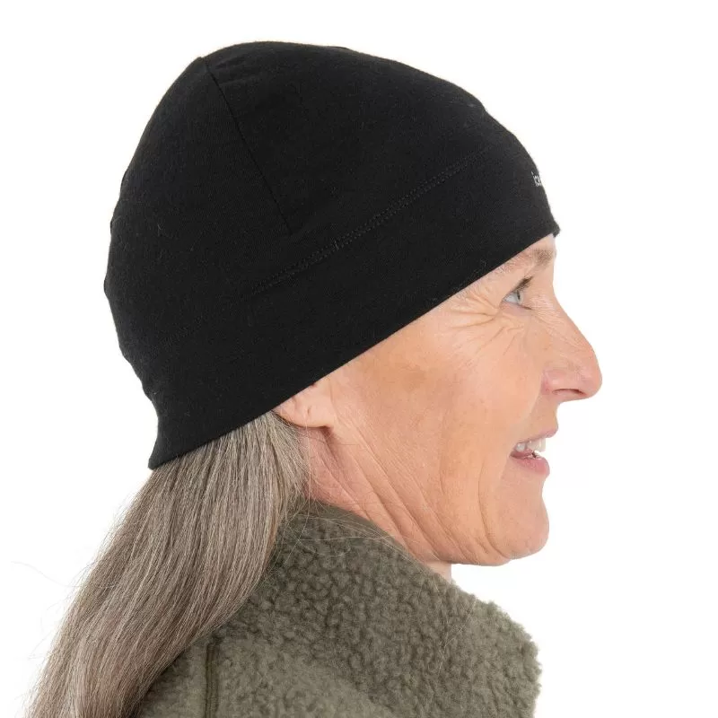 icebreaker Merino 200 Oasis Beanie Unisex - Black Lichen