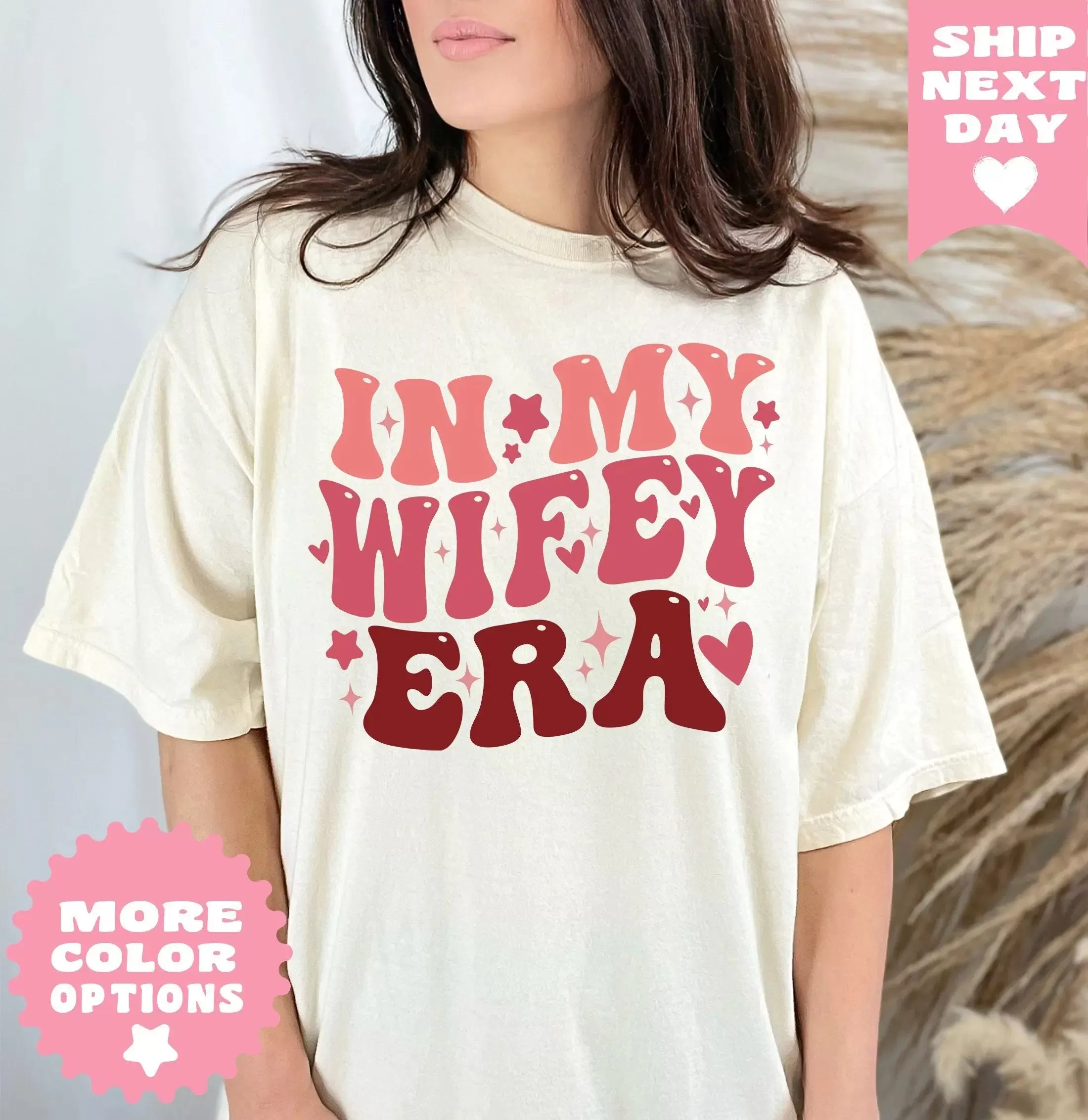 in my wifey era Tshirt,in my era shirt,concert shirt,comfort colors,wife  shirt,retro wife,funny wife shirt,funny gift for wife,wife era tee