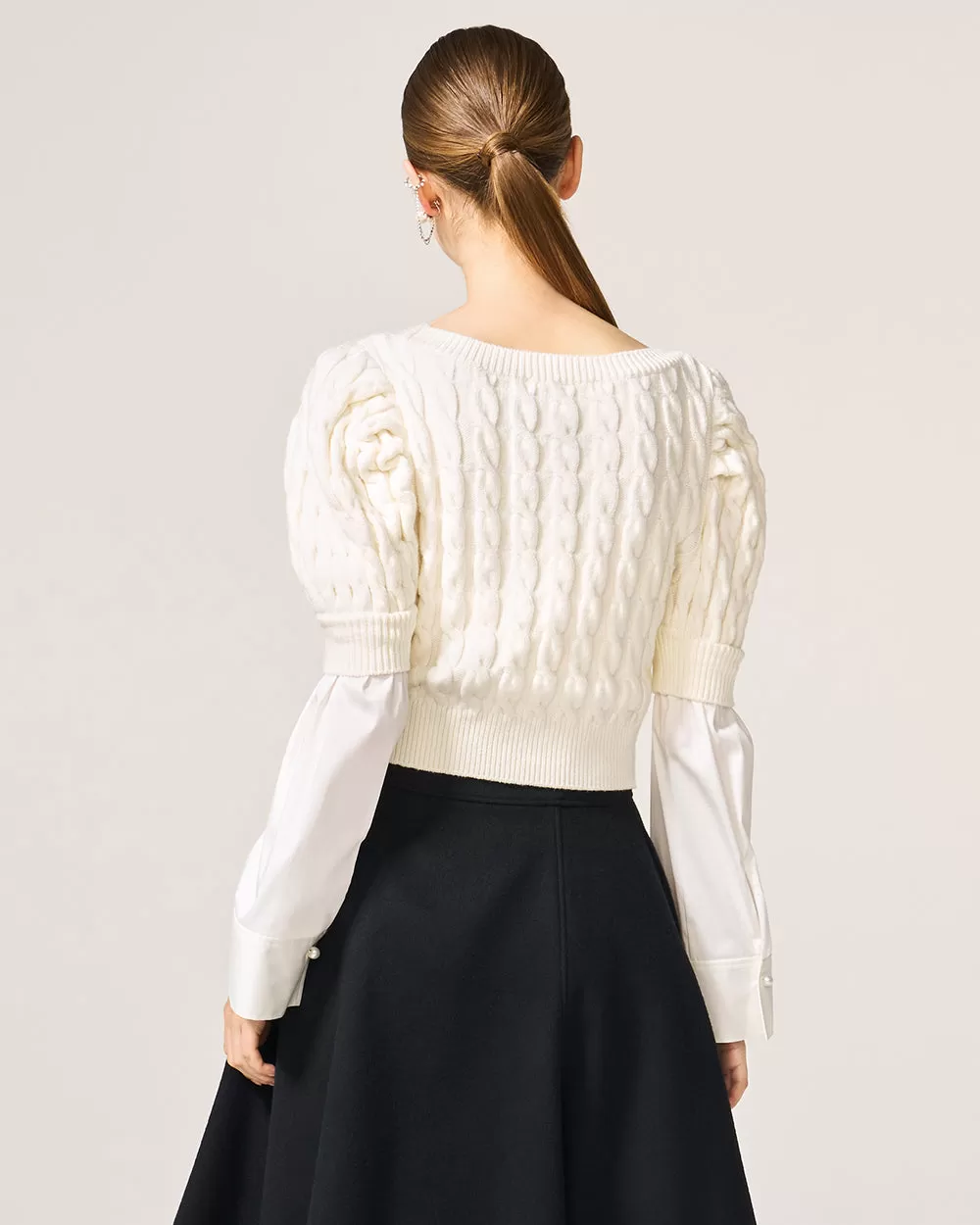 Ivory Joan Knit Top