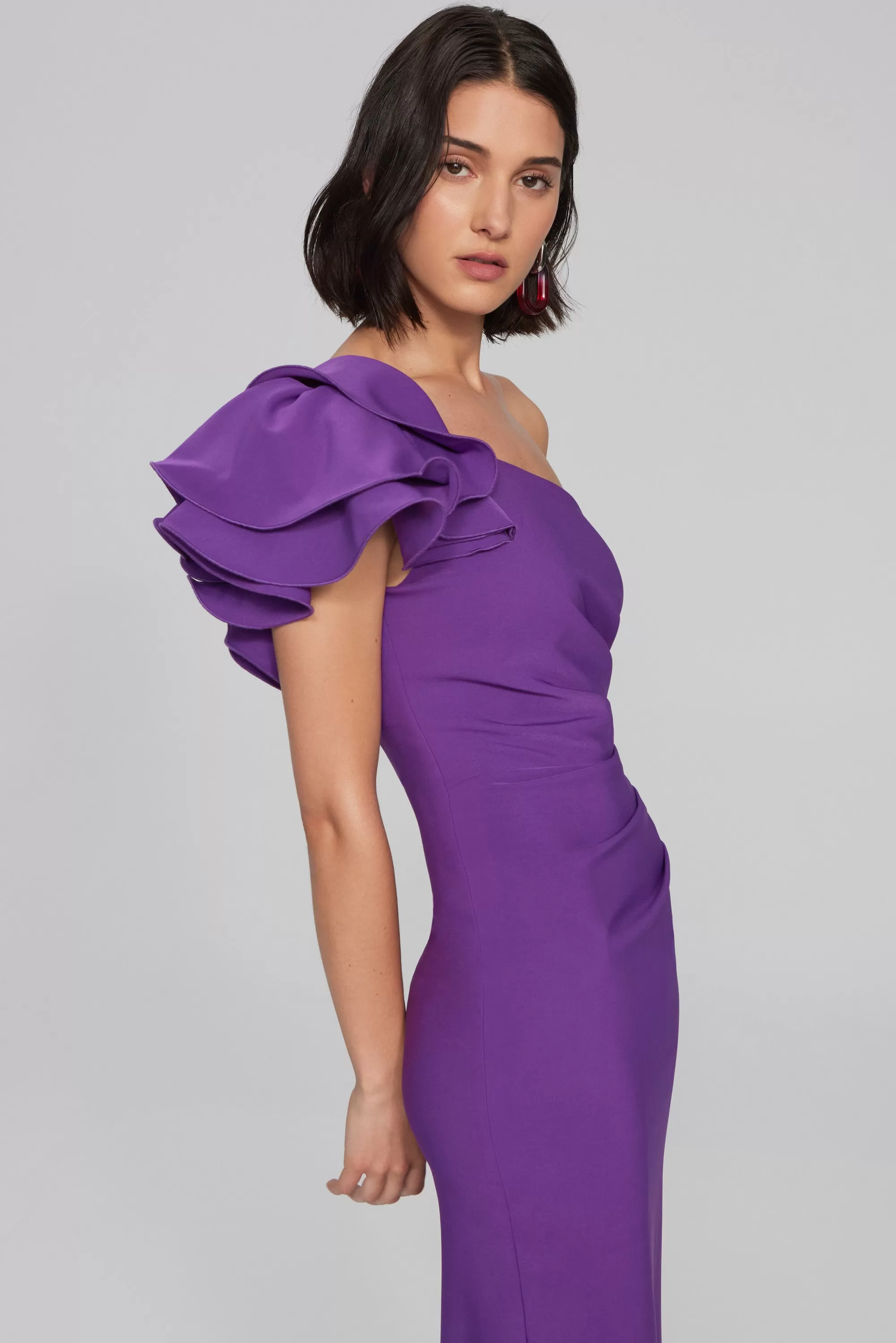 Joseph Ribkoff One Shoulder Sheath Dress Majesty - 241755