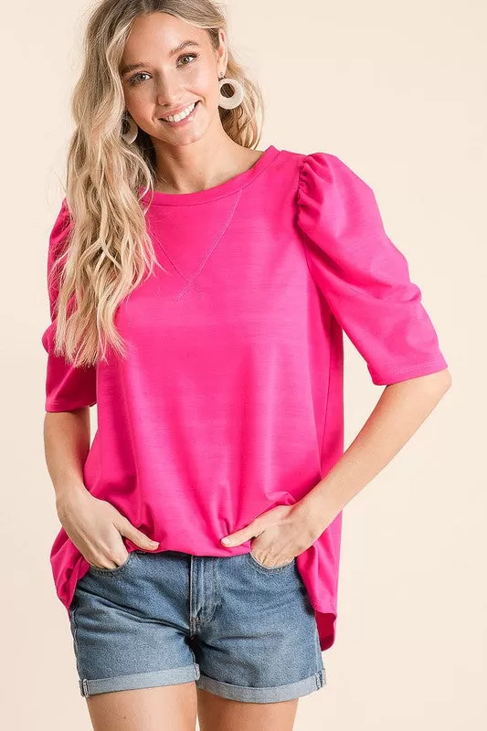 Julie Puff Sleeve Top