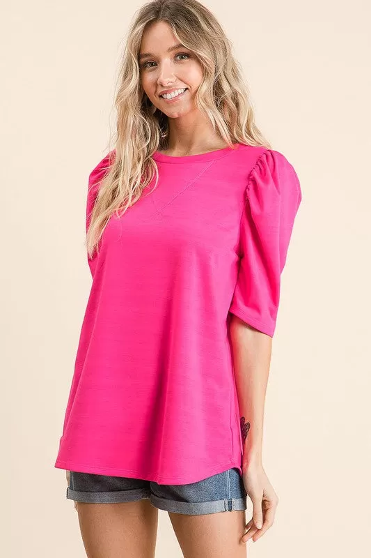 Julie Puff Sleeve Top