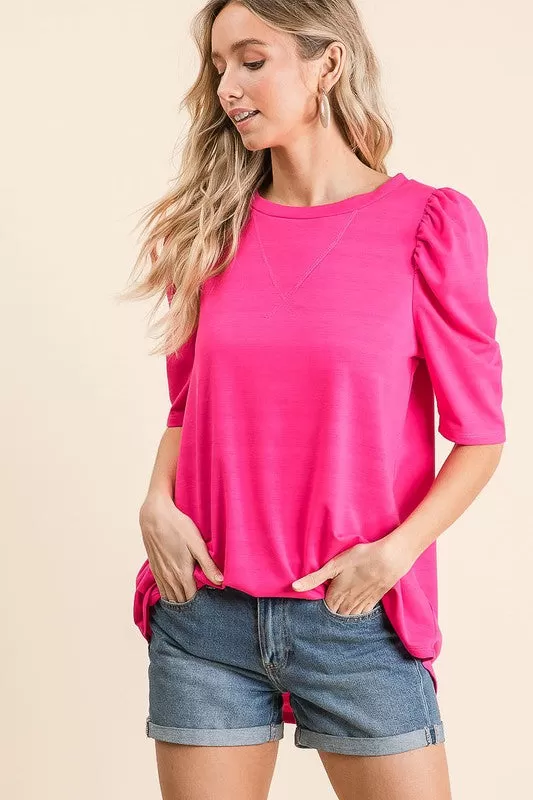 Julie Puff Sleeve Top