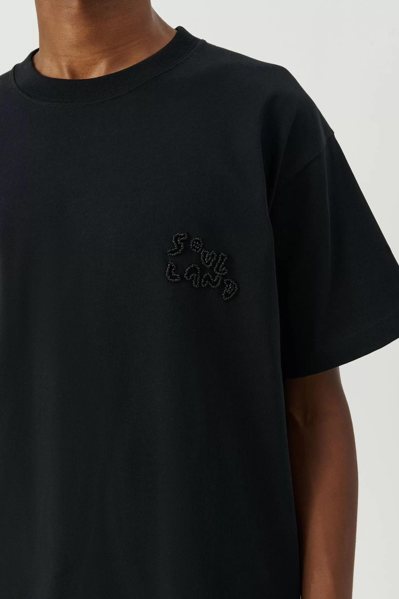 Kai Beaded Logo T-shirt