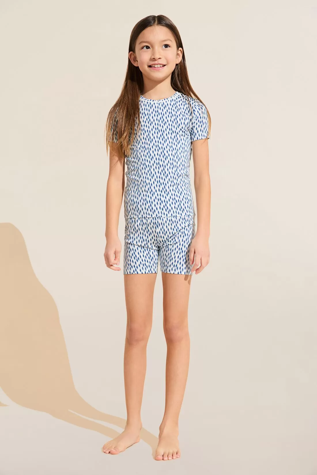 Kids Printed TENCEL™ Modal Unisex Short PJ Set