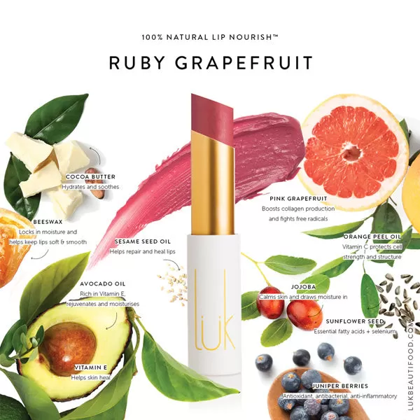 Lip Nourish - Ruby Grapefruit