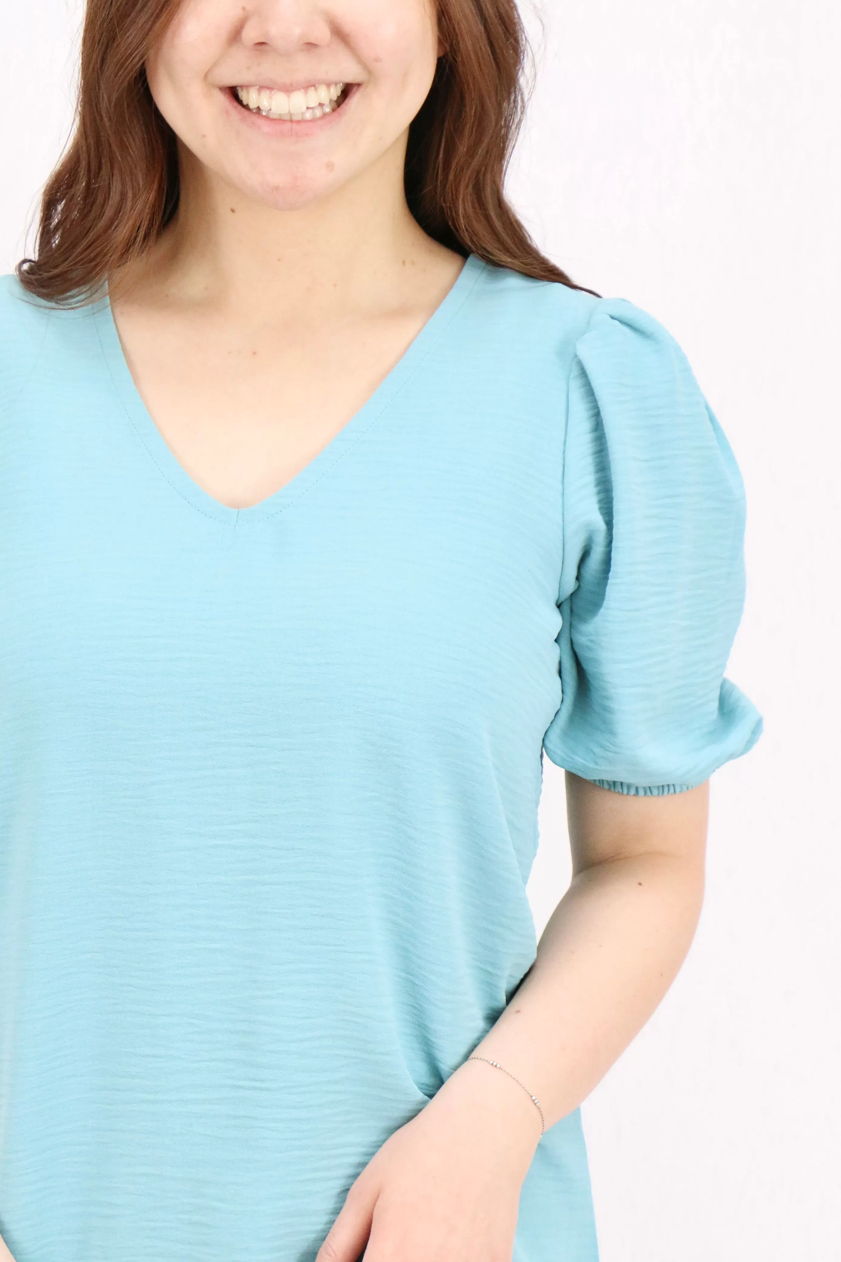 Lois Top - Teal