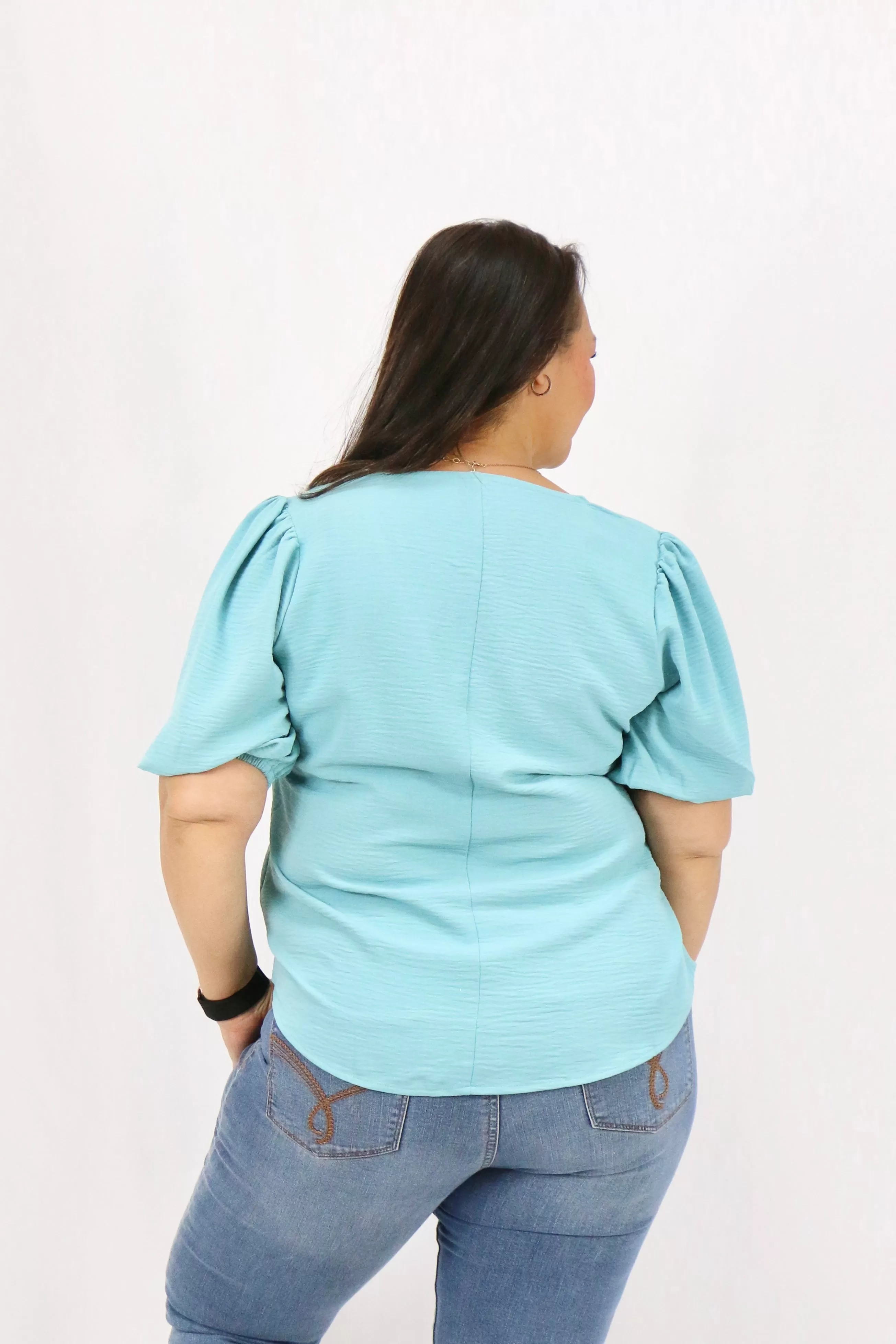 Lois Top - Teal