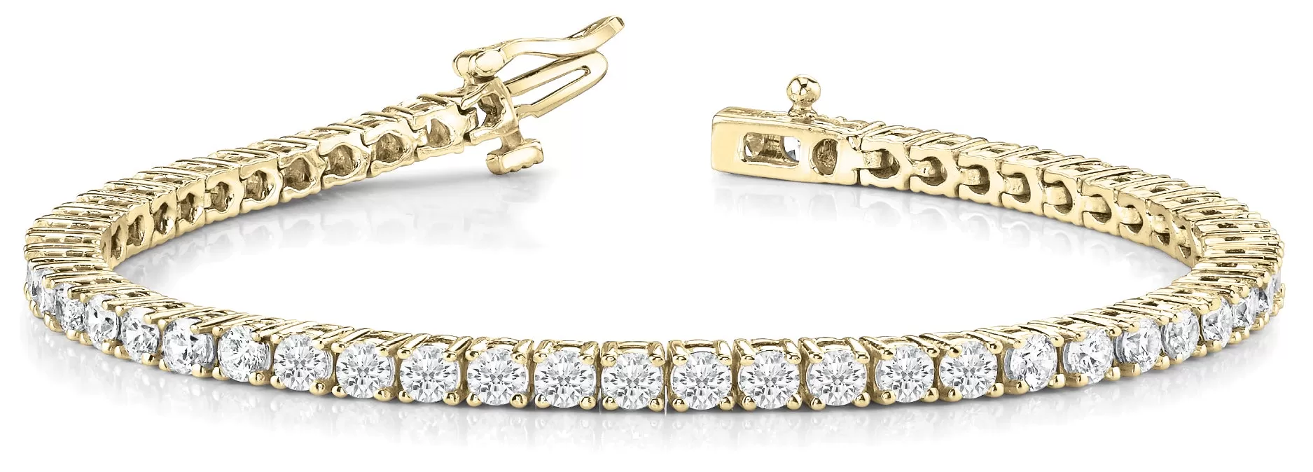 MARTINA 20 Carat Diamond Tennis Bracelet in 14K - 18K Gold or  Platinum 65 pointer F Color VS1 Clarity By Mike Nekta