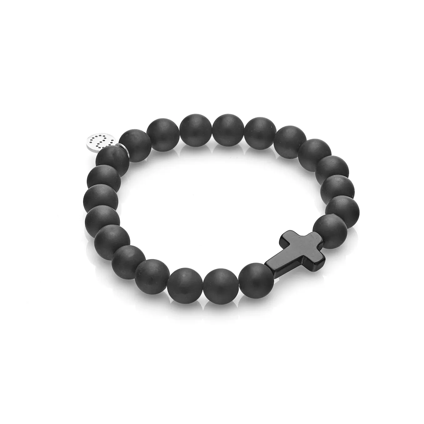 Men's Edit / Triumph / Bracelet / Black Onyx   Silver