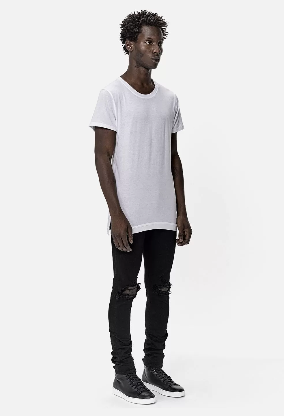 Mercer Tee / White