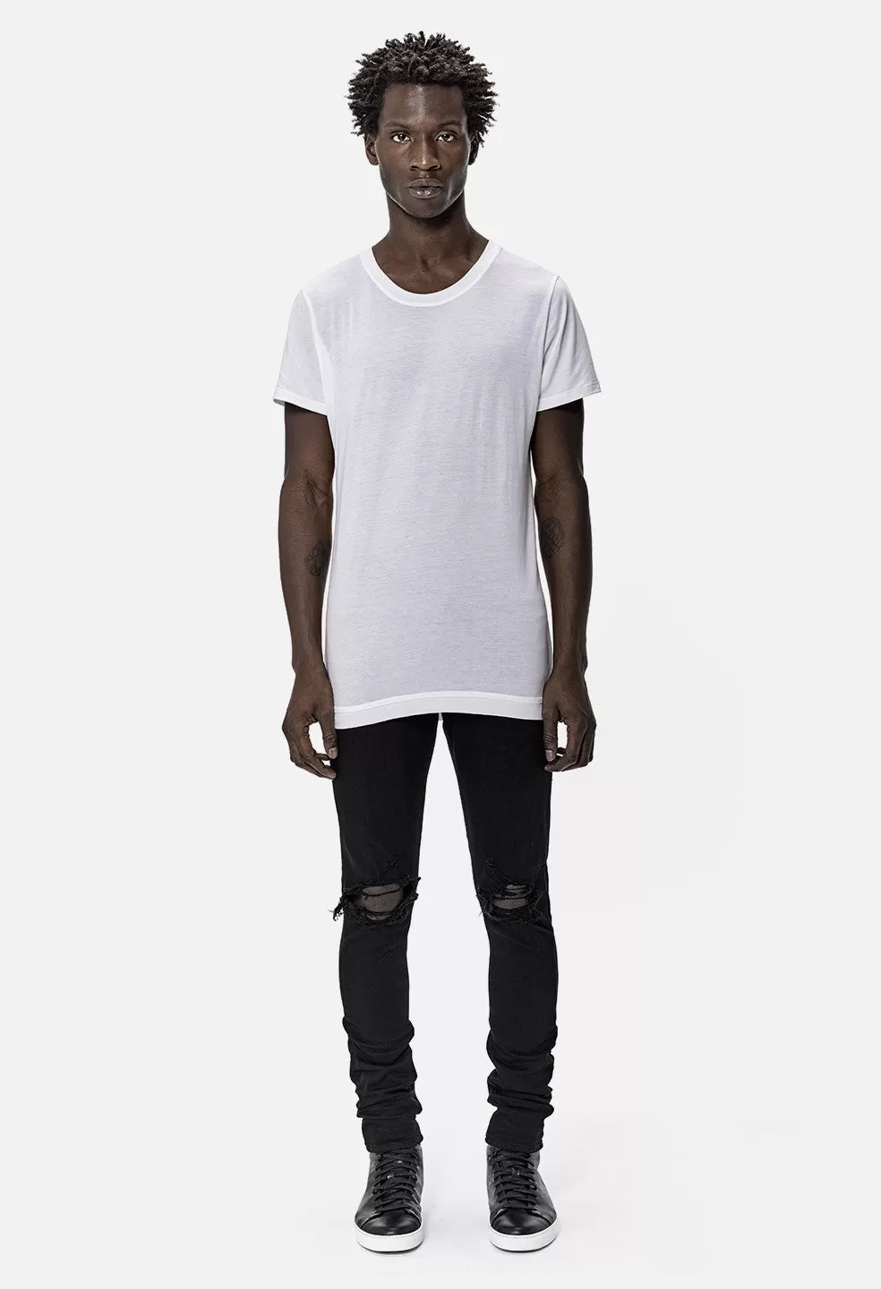 Mercer Tee / White