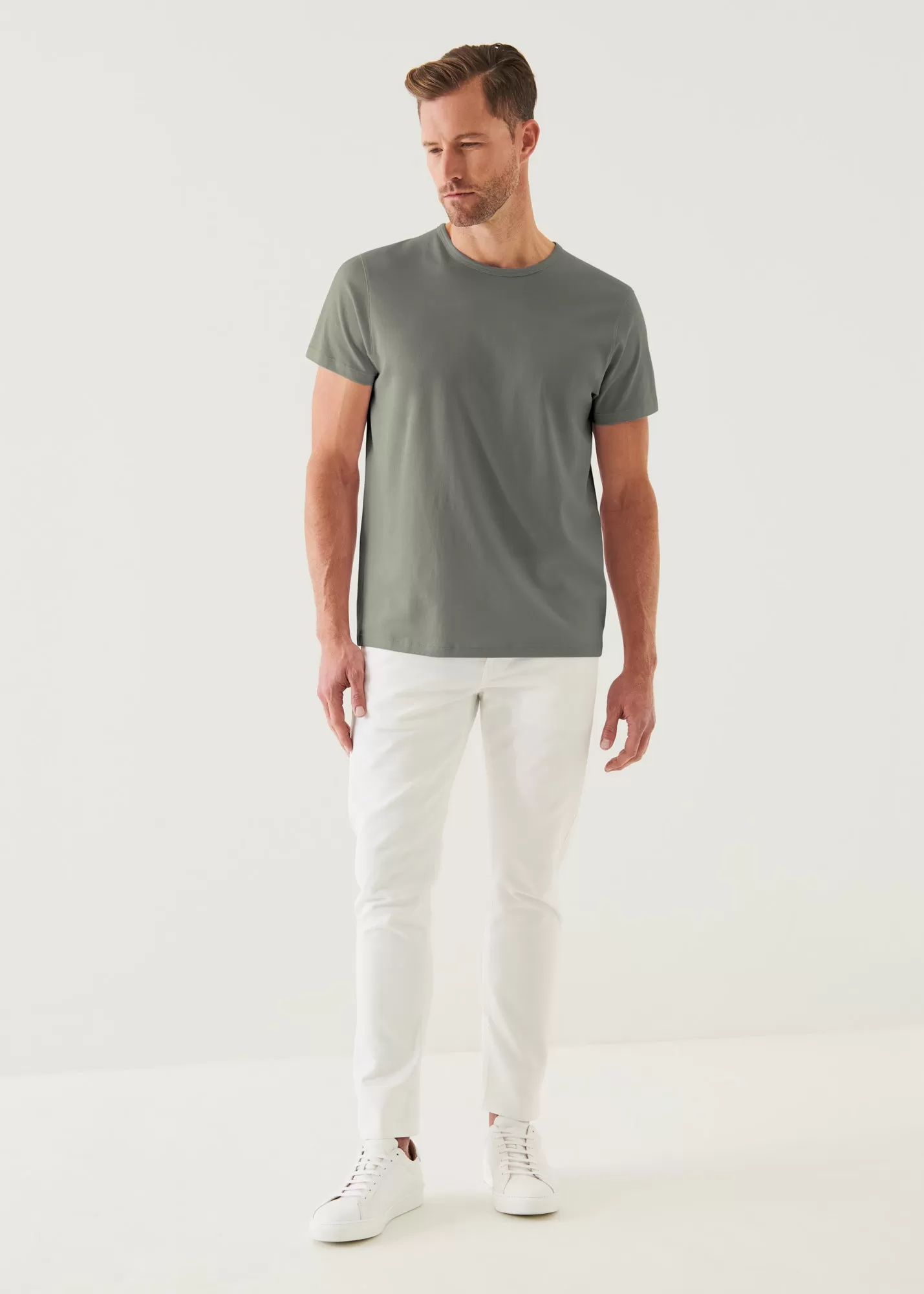 MERCERIZED PIMA COTTON T-SHIRT