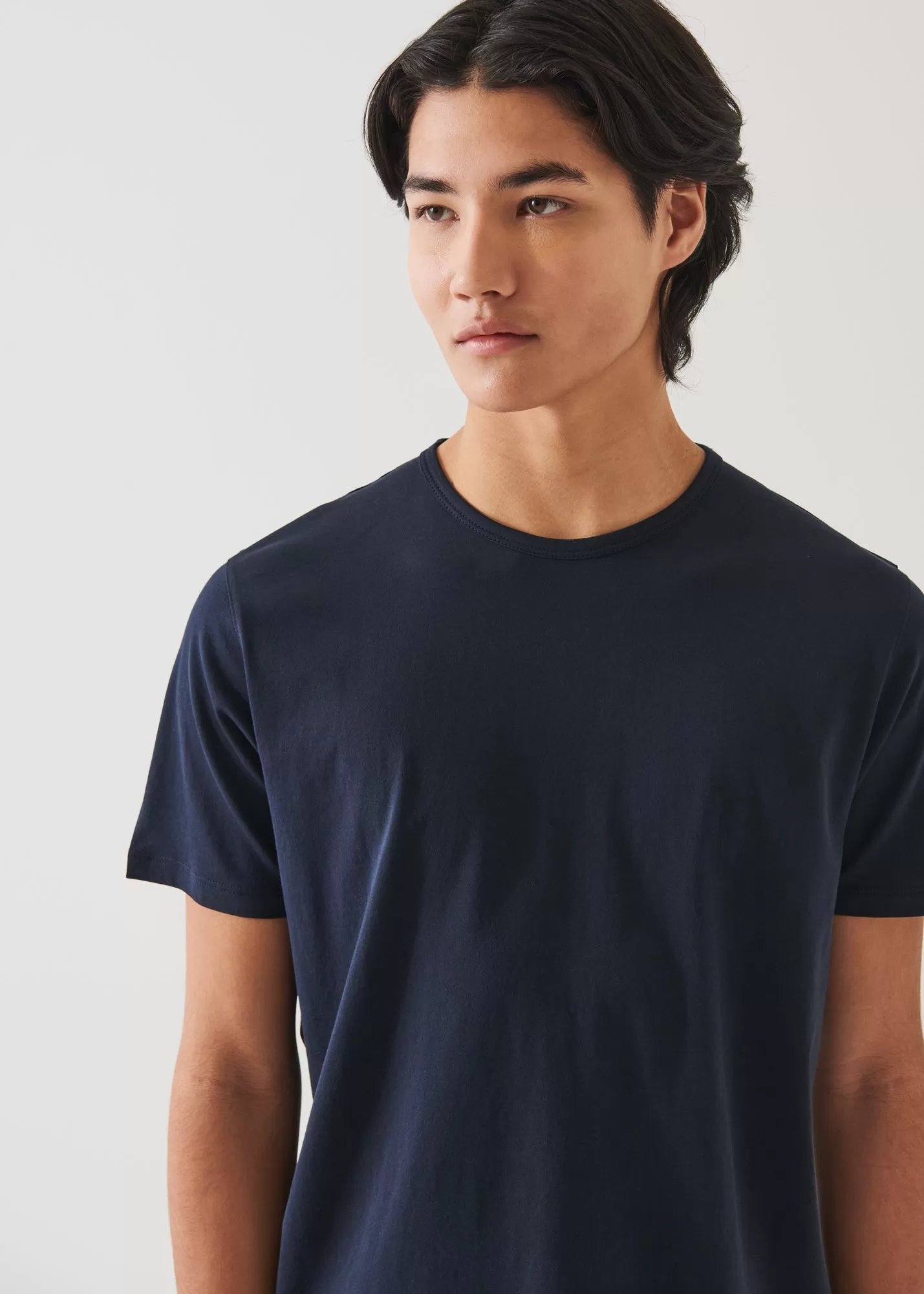 MERCERIZED PIMA COTTON T-SHIRT