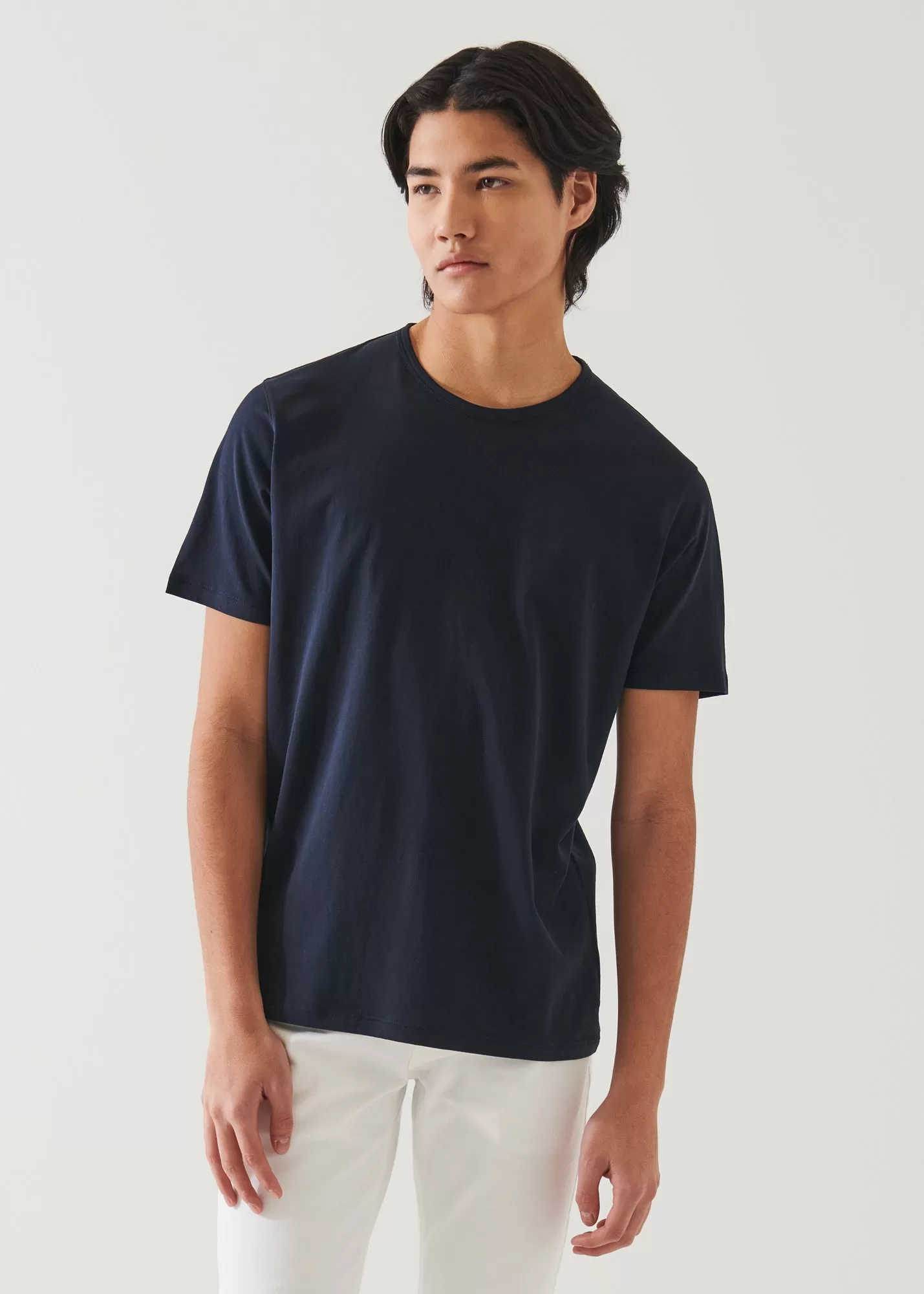 MERCERIZED PIMA COTTON T-SHIRT