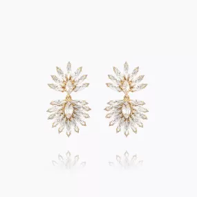 Mini Cina Earrings / Crystal