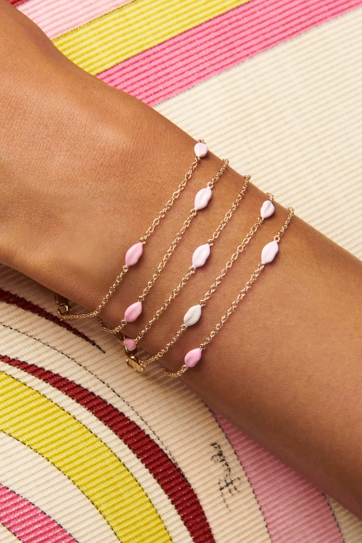 Mini Lip By The Yard Bracelet